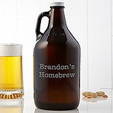 Personalized Beer Growler  - 14969