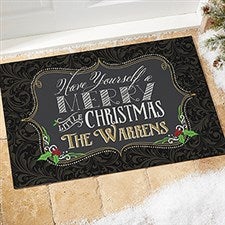 Personalized Doormat - Merry Little Christmas - 14987