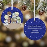 Personalized Precious Moments Nativity Christmas Ornament - 14996