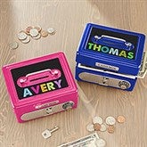 Personalized Kids Safe Cash Box - All Mine! - 15008