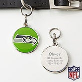 Personalized NFL Pet ID Tag - Seattle Seahawks - 15039