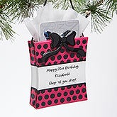 Personalized Shopping Christmas Ornament - Shopaholic - 15091