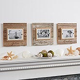 Personalized Reclaimed Beachwood Picture Frame - 15214
