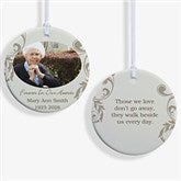 Personalized Photo Memorial Christmas Ornament - In Loving Memory - 2-Sided - 15250