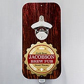 Personalized Magnetic Bottle Opener - Premium Brew - 15325