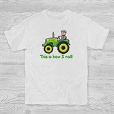 Personalized Kids Clothes - Farm Tractor - 15414