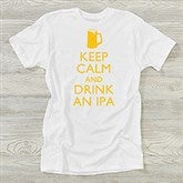 Personalized Keep Calm Apparel - 15458