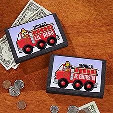 Personalized Wallet - Jr. Firefighter - 15490