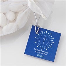 Personalized Party Favor Tag - God Bless - 15508