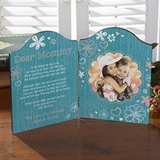 Personalized Photo Plaque - Dear Mommy - 15564