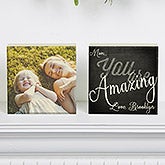 Personalized Photo Square Blocks Set Of 2 - You Are ... - 15567