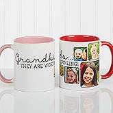 Personalized Photo Coffee Mug For Her - They're Worth Spoiling - 15625