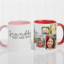 Personalized Photo Coffee Mug For Her - Theyre Worth Spoiling - 15625