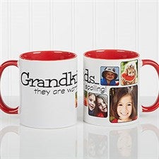 Personalized Photo Coffee Mug - Theyre Worth Spoiling - 15654
