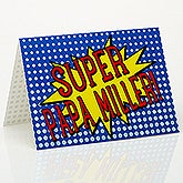 Personalized Father's Day Greeting Card - Super Hero - 15659