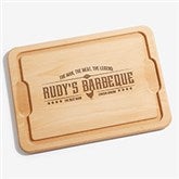 Personalized Maple Cutting Board - The Man, The Meat, The Legend - 15665