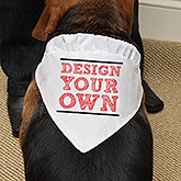 Design Your Own Personalized Dog Bandana - 15731