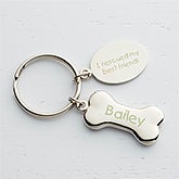 Personalized Dog Keychain - Dog Bone - 15753