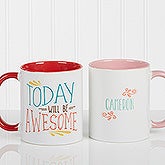 Personalized Coffee Mug - Daily Cup Of Inspiration - 15783