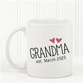 Personalized Coffee Mug - Grandparent Established - 15784