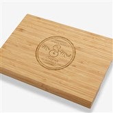 Personalized Bamboo Cutting Board - Circle Of Love - 15848