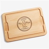 Personalized Maple Cutting Board - Circle Of Love - 15849