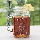 Personalized Glass Mason Jar - Write Your Own - 15935