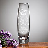 Personalized Bud Vase - We Love Grandma - 15950