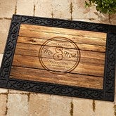 Personalized Wedding Doormat - Circle Of Love - 15962