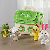 Personalized Finger Puppet Friend's Playhouse - 15982