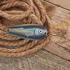 Personalized Fishing Lures - Fish OClock - 16013