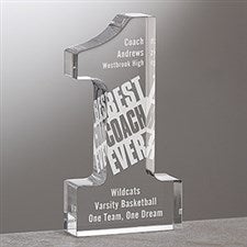 Personalized #1 Coach Keepsake - 16022