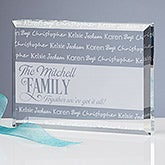 Engraved Keepsake - Family Is Love - 16028
