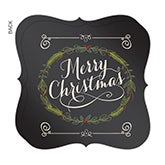 Personalized Holiday Christmas Cards - Holiday Floral - 16128