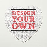 Design Your Own Personaliezd Heart Puzzle - 16140