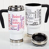 Personalized Commuter Mug - Signature Style - 16162