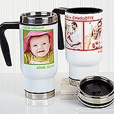 Personalized Photo Commuter Travel Mug - Picture Perfect - 16172