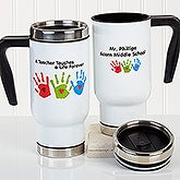 Personalized Teacher Commuter Travel Mug - Touches A Life - 16178