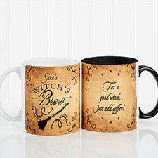 Personalized Halloween Coffee Mug - Witchs Brew - 16200
