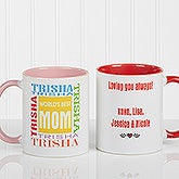 Worlds Best Mom Personalized Coffee Mug - 1623
