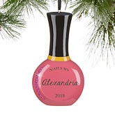 Personalized Christmas Ornaments - Makeup Queen Nail Polish - 16262