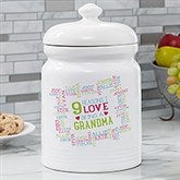 Personalized Cookie Jar - Reasons Why - 16308