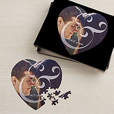 Personalized Romantic Photo Heart Puzzle - You & I - 16314