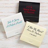 Personalized Wedding & Anniversary 30-Strike Matches - 16316D