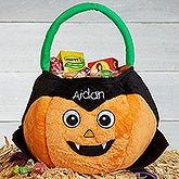 Personalized Plush Halloween Treat Bag - Dracula - 16323