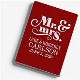 Personalized Wedding Playing Cards - Happy Couple - 16354