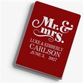 Personalized Wedding Playing Cards - Happy Couple - 16354