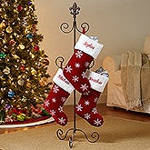 Fleur De Lis Christmas Stocking Hanger Stand - 16359