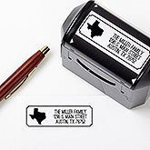 Personalized Address Stamps - Home State - 16382