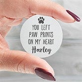 Personalized Pet Memorial Heart Pocket Token - 16422